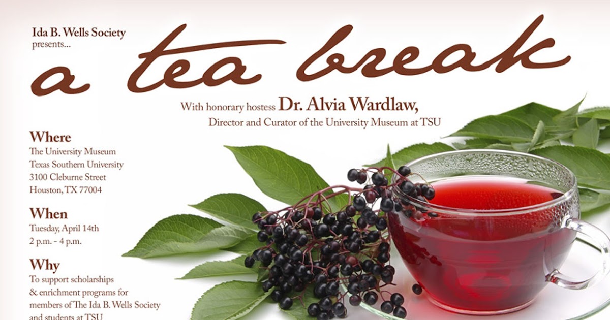 The Ida B. Wells Society of Women In Journalism Tea Time...!!!